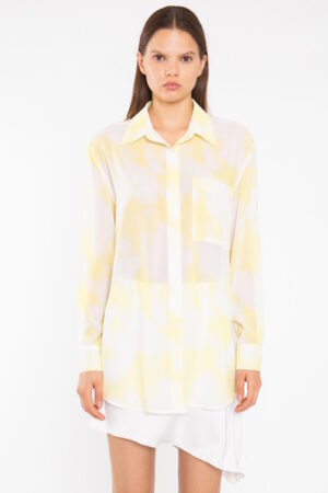Πουκαμίσα Glamorous chiffon κίτρινο