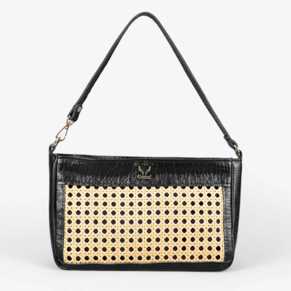 Δερμάτινος φάκελος Genui Leather με ψάθα - Image 5